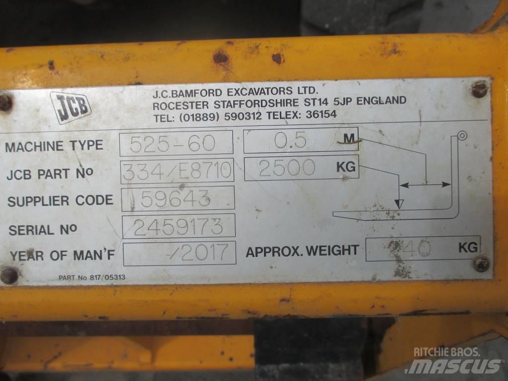 JCB 525-60 Teleskopski viljuškari