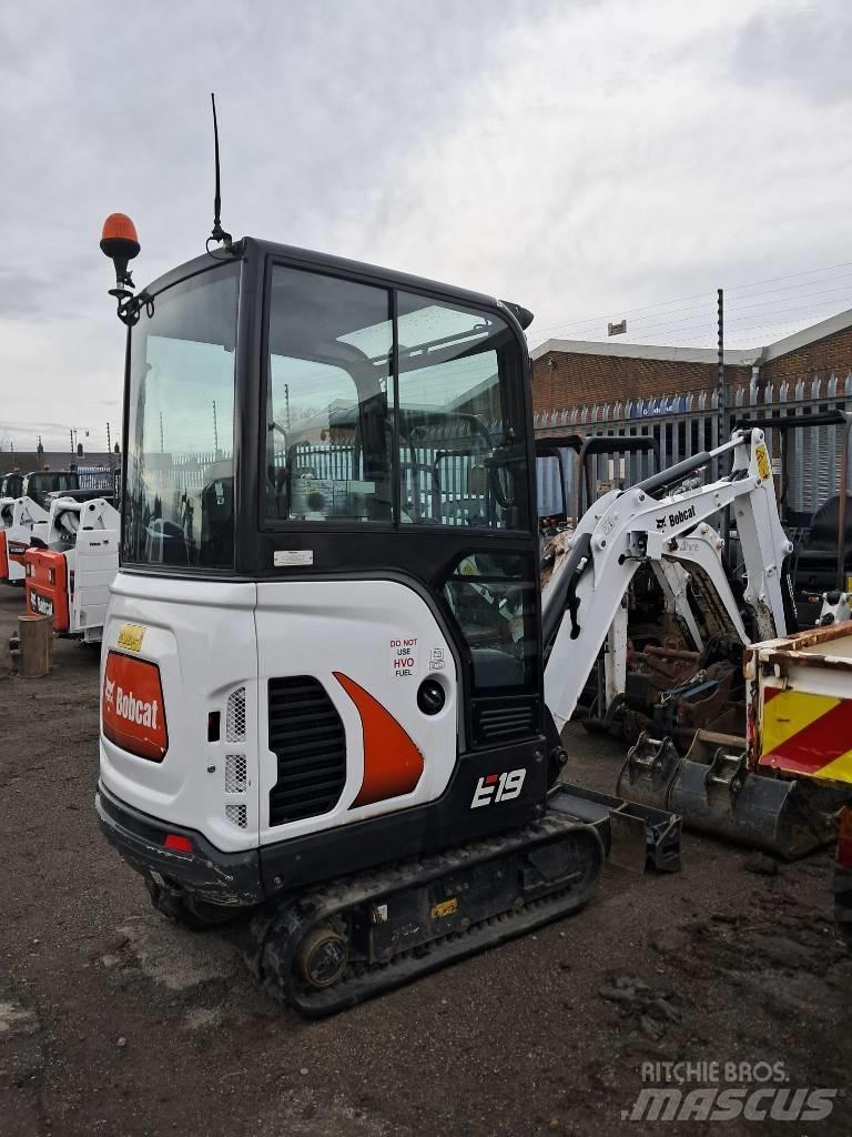 Bobcat E19 cabin Mini bageri < 7t