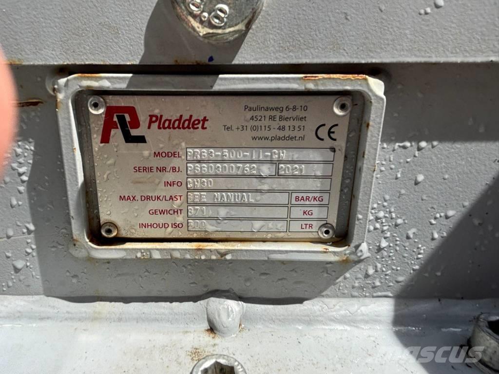 Pladdet PRG3-500 Grabulje