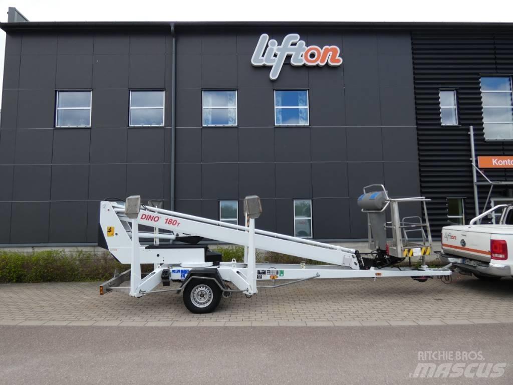 Dino 180 T  Skylift Vučne prikolice se podiznom košarom