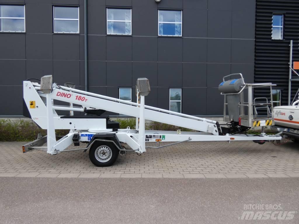 Dino 180 T  Skylift Vučne prikolice se podiznom košarom