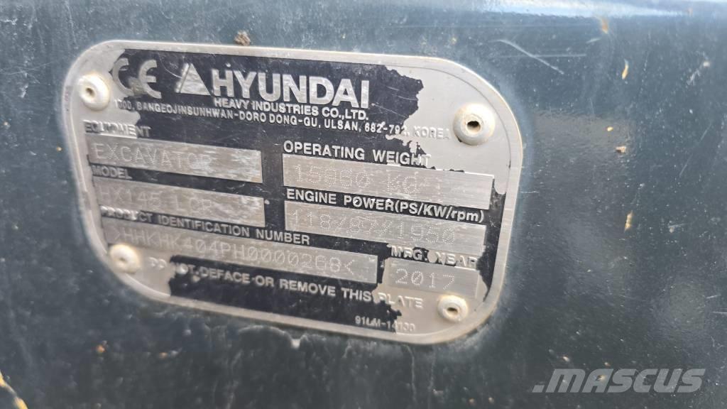 Hyundai HX 145 LCR Bageri guseničari