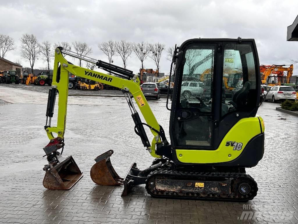 Yanmar SV 18 Mini bageri < 7t