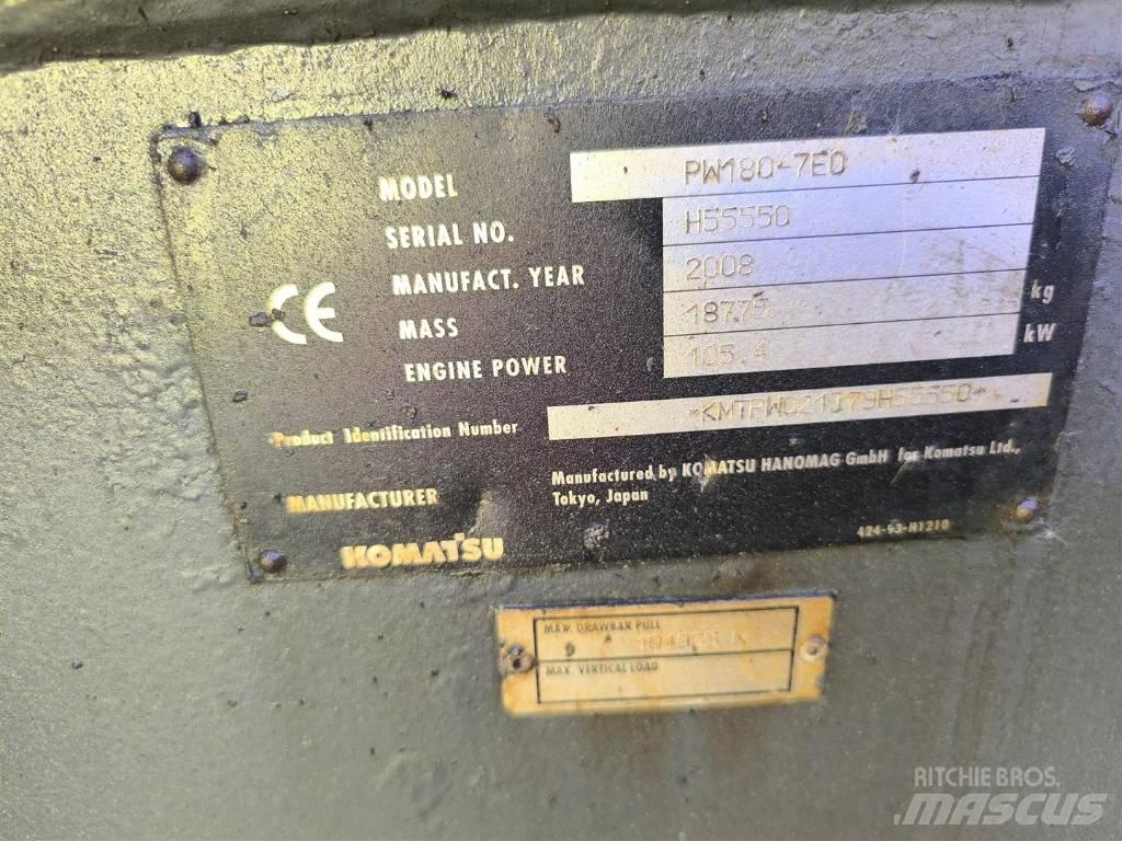 Komatsu PW 180-7 Bageri točkaši