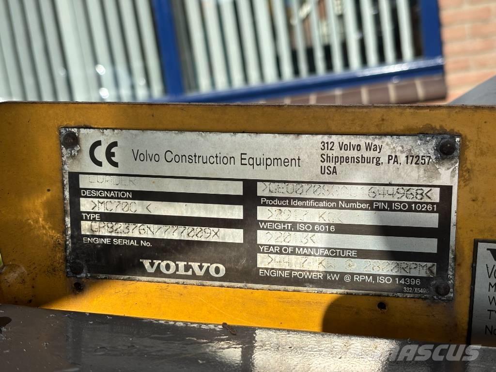 Volvo MC 70 Skid steer mini utovarivači