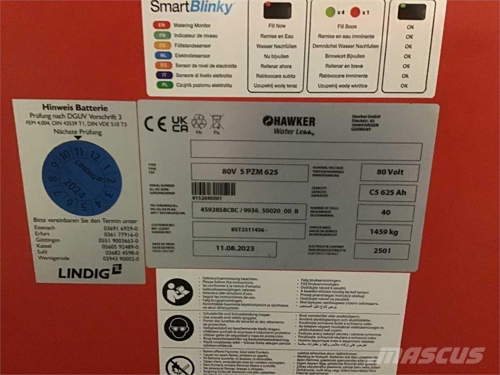 Linde E35L Električni viljuškari