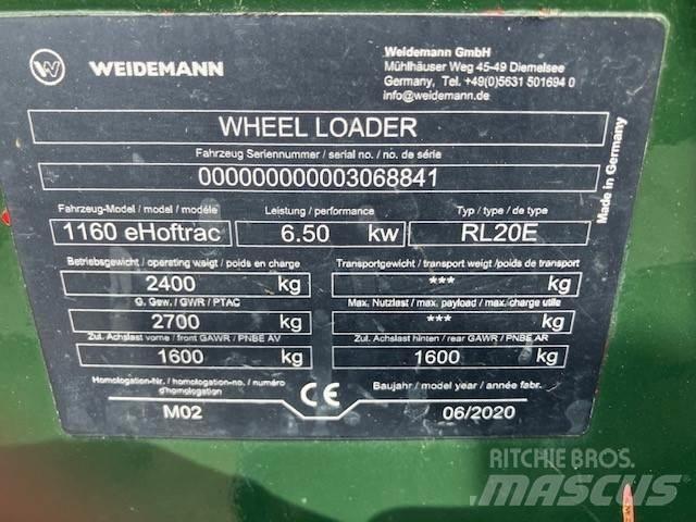 Weidemann 1160e Mini utovarivači
