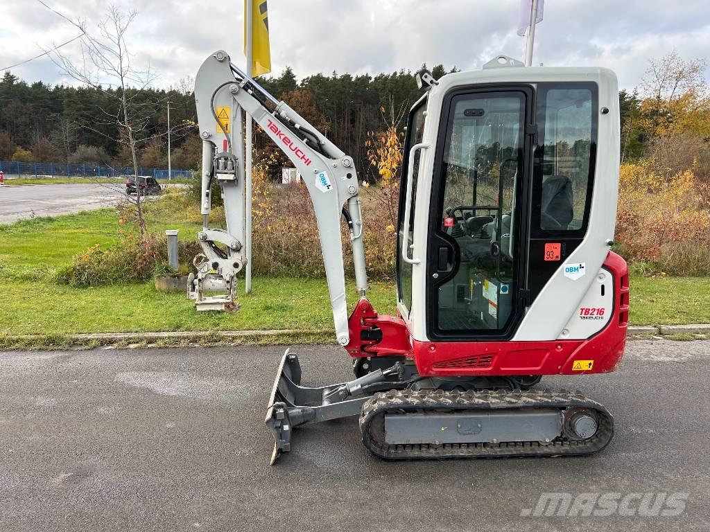 Takeuchi TB 216A V4 Mini bageri < 7t