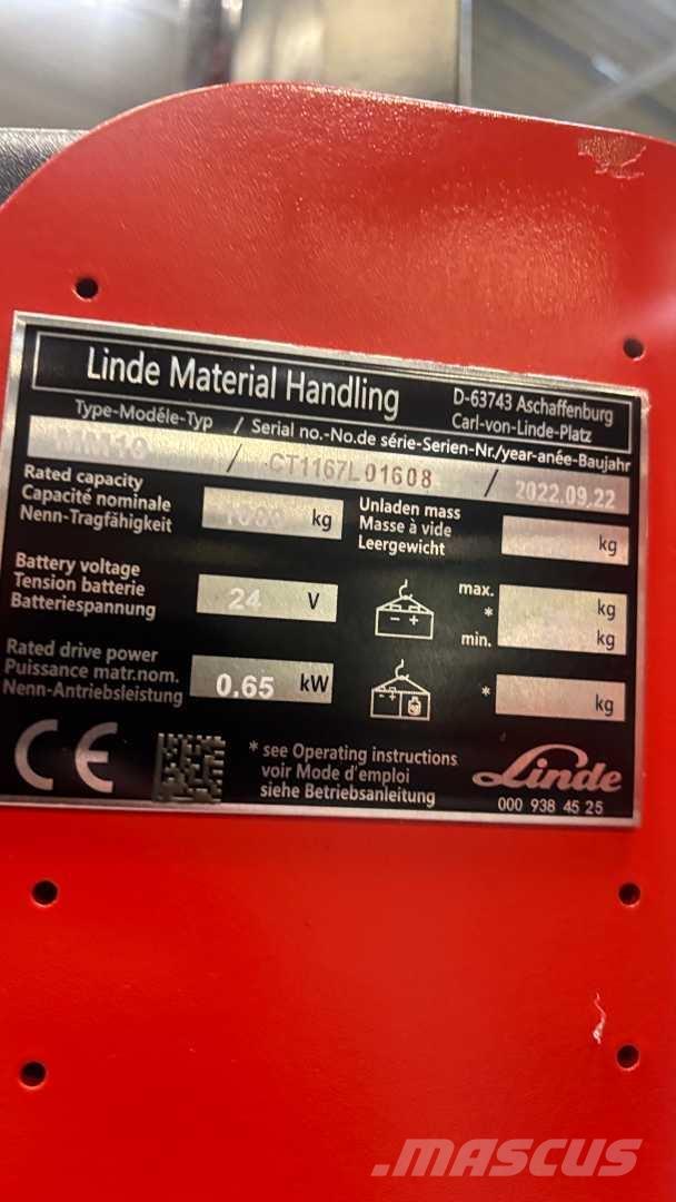 Linde MM10 Električni viljuškari