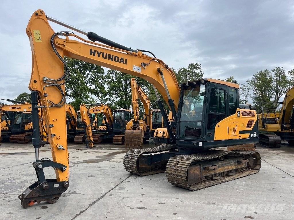 Hyundai HX140LC Bageri guseničari