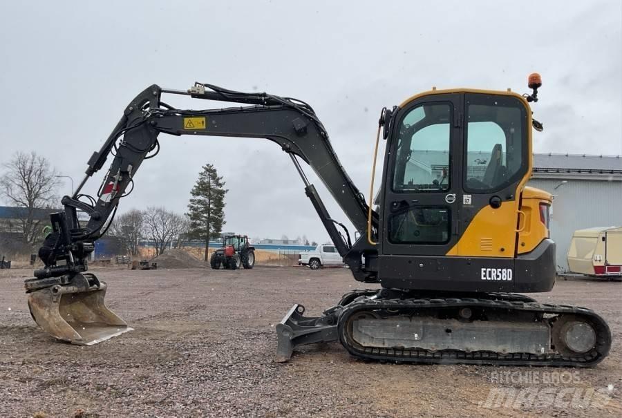 Volvo ECR 58 D Mini bageri < 7t