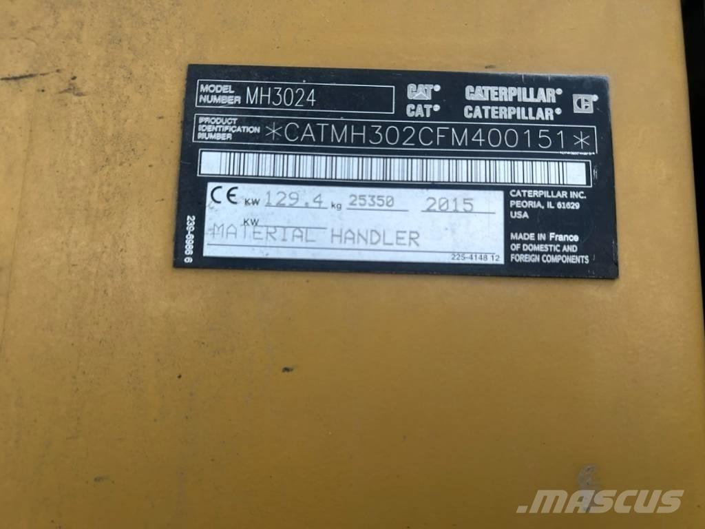 CAT MH 3024 Bageri za prenos primarnih/sekundarnih sirovina