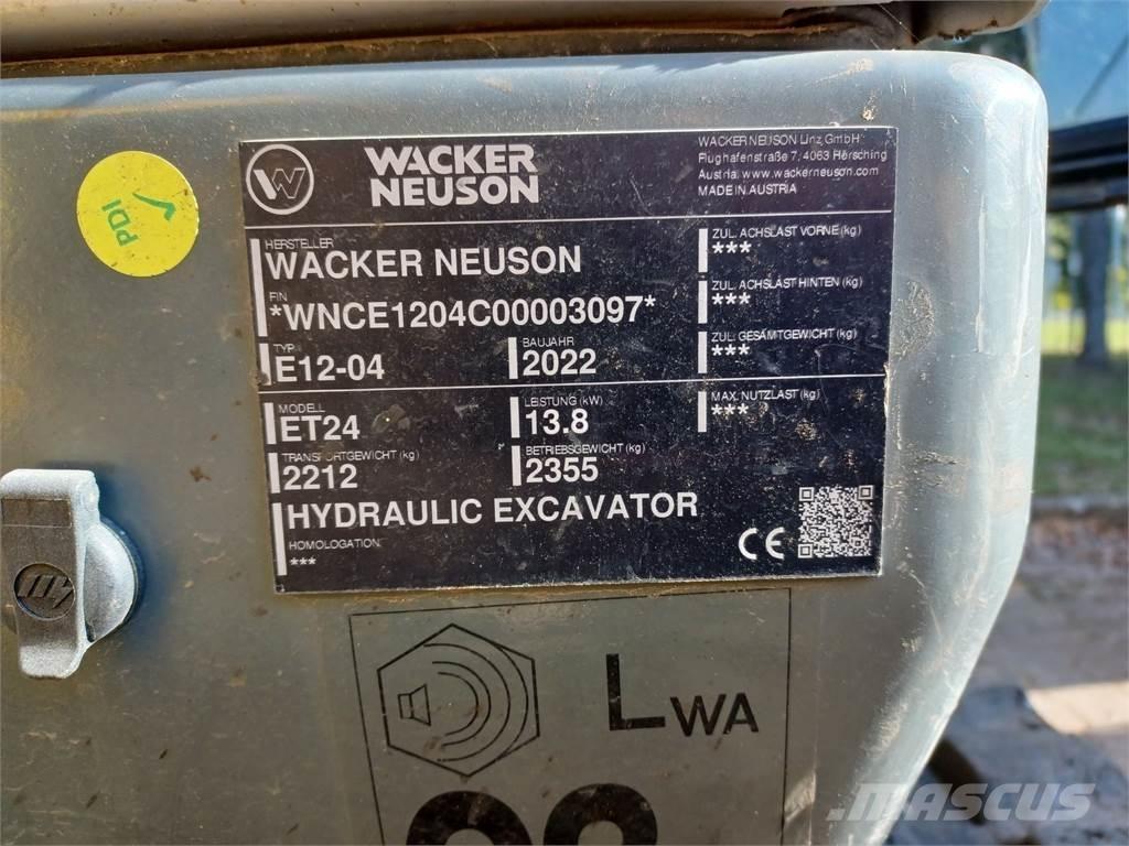 Wacker Neuson ET24 Bageri guseničari
