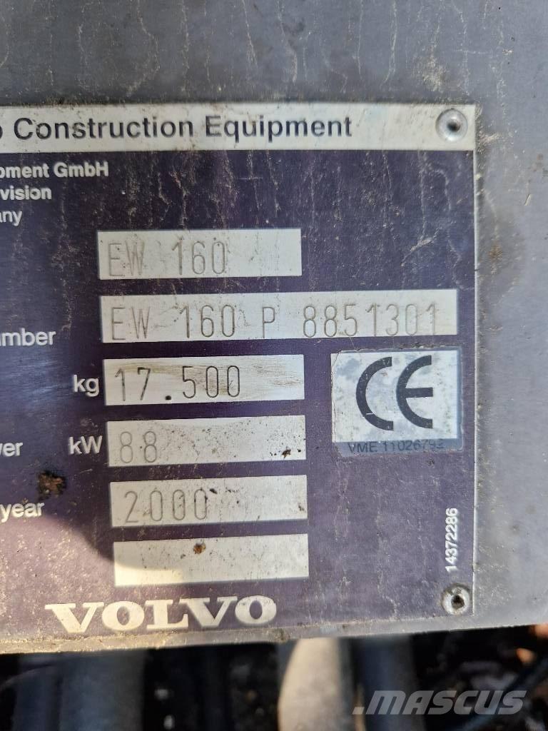 Volvo EW 160 Bageri točkaši