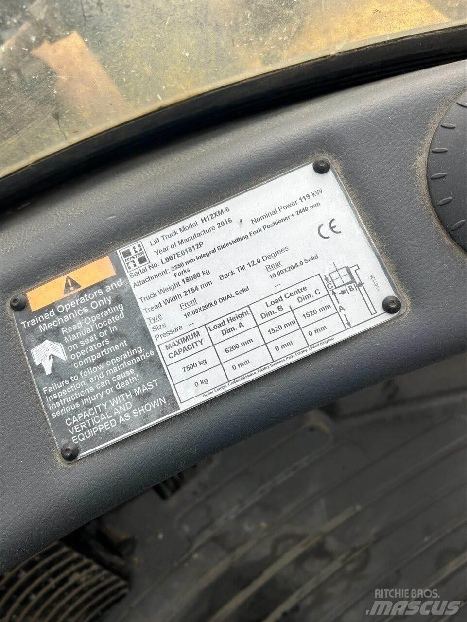 Hyster H12.00XM6 Dizelski viljuškari