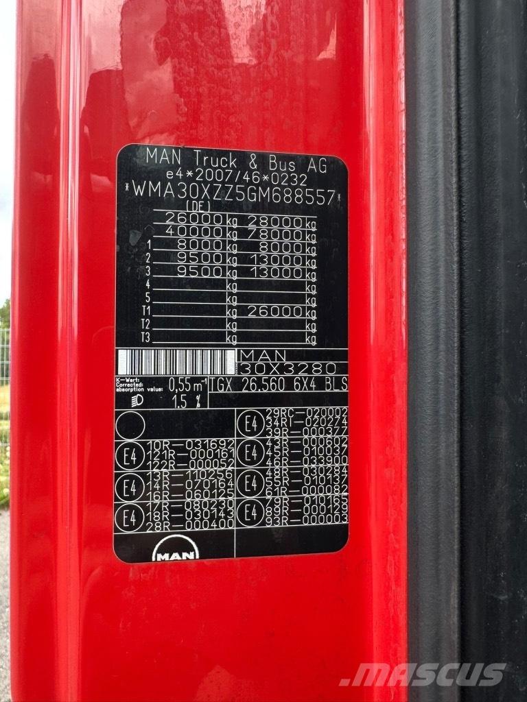 MAN TGX 26.560 6x4 Tegljači