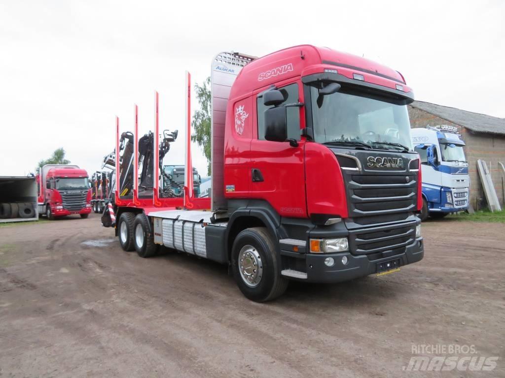 Scania R 450 Kamioni za drva Šticari