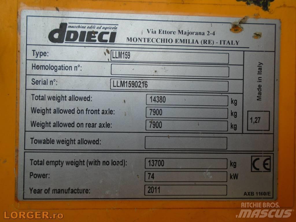 Dieci Pegasus 38.16 Teleskopski viljuškari
