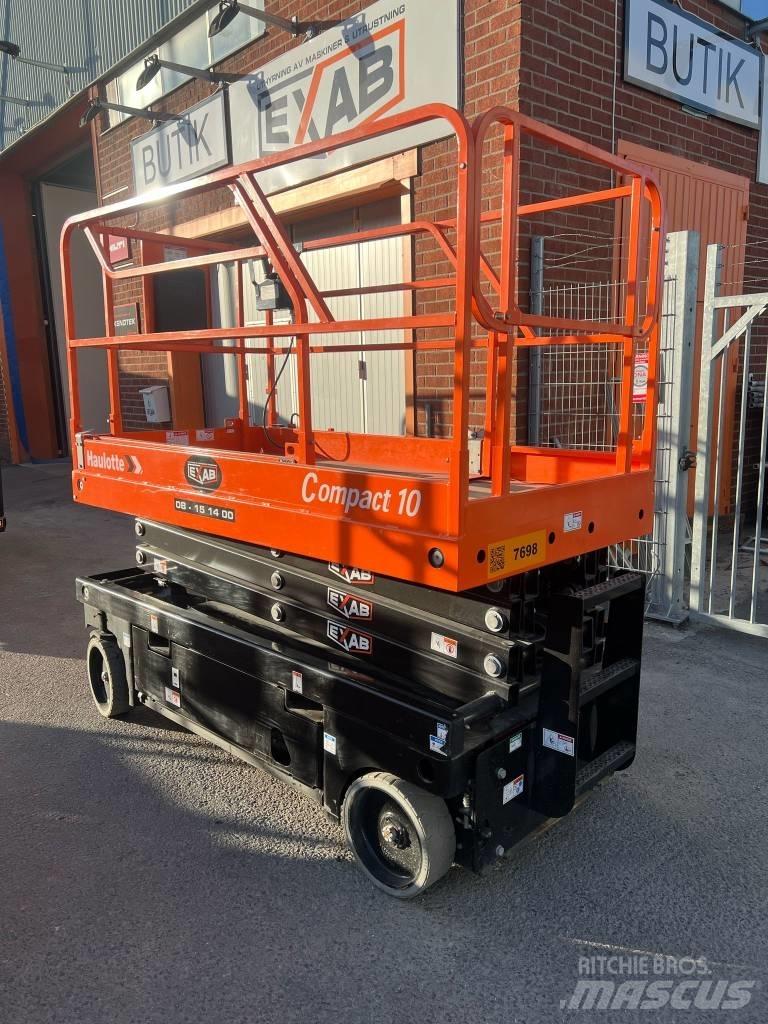 Haulotte Compact 10 Makazaste platforme