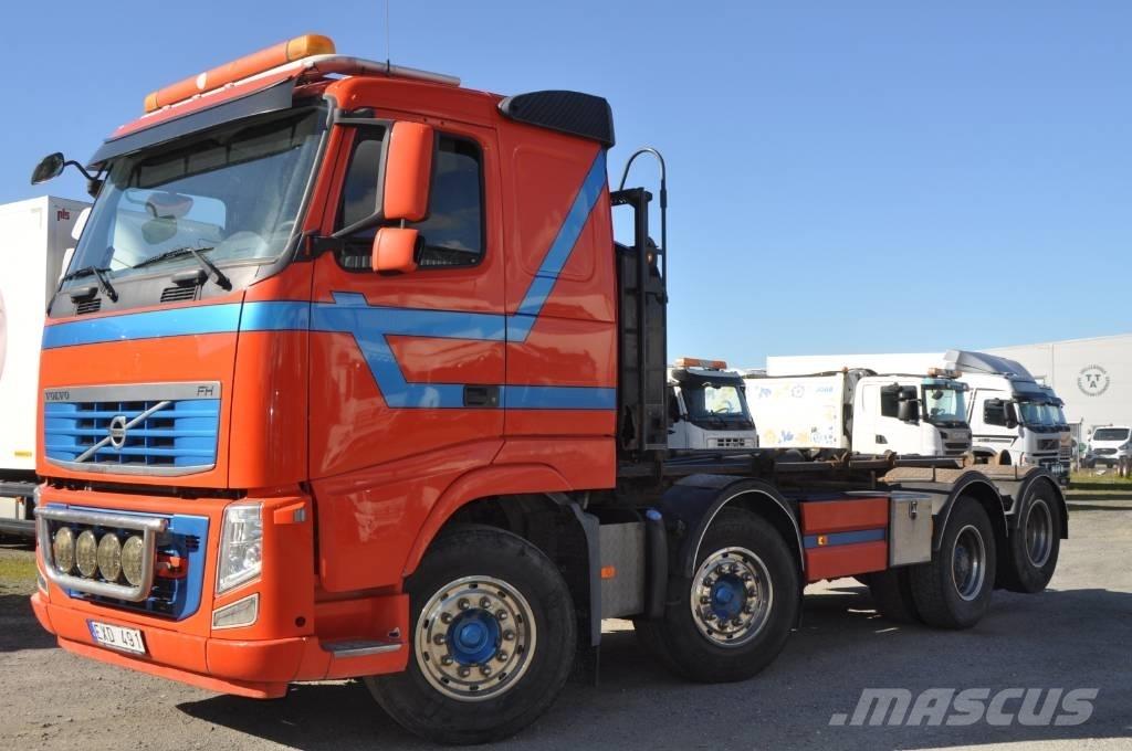 Volvo FH 520 8*2 Rol kiper kamioni sa kukom za podizanje tereta