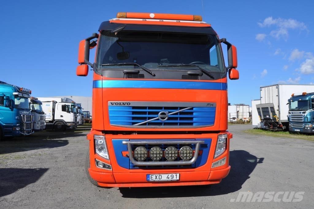 Volvo FH 520 8*2 Rol kiper kamioni sa kukom za podizanje tereta