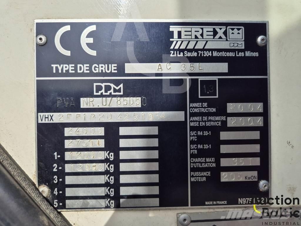 Terex AC 35 L Polovne dizalice za sve terene