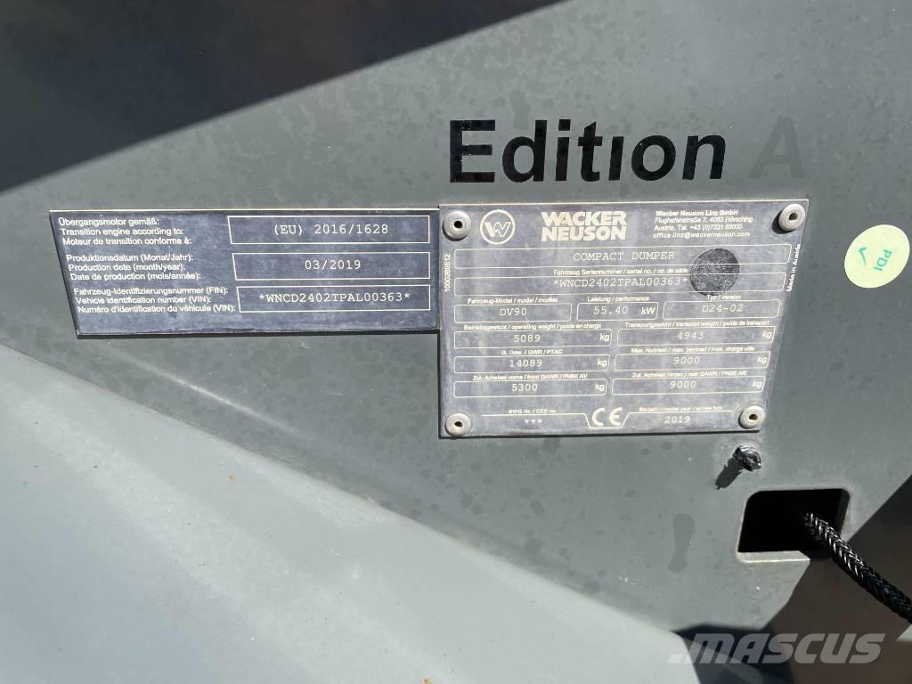 Wacker Neuson DV 90 Damperi za gradilište