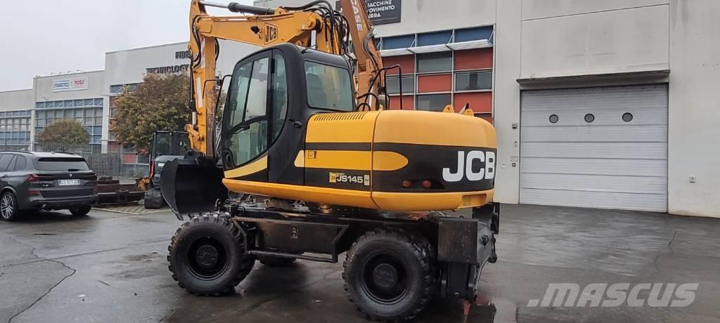 JCB JS 145 W Bageri točkaši