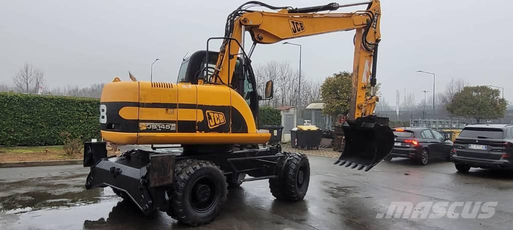 JCB JS 145 W Bageri točkaši