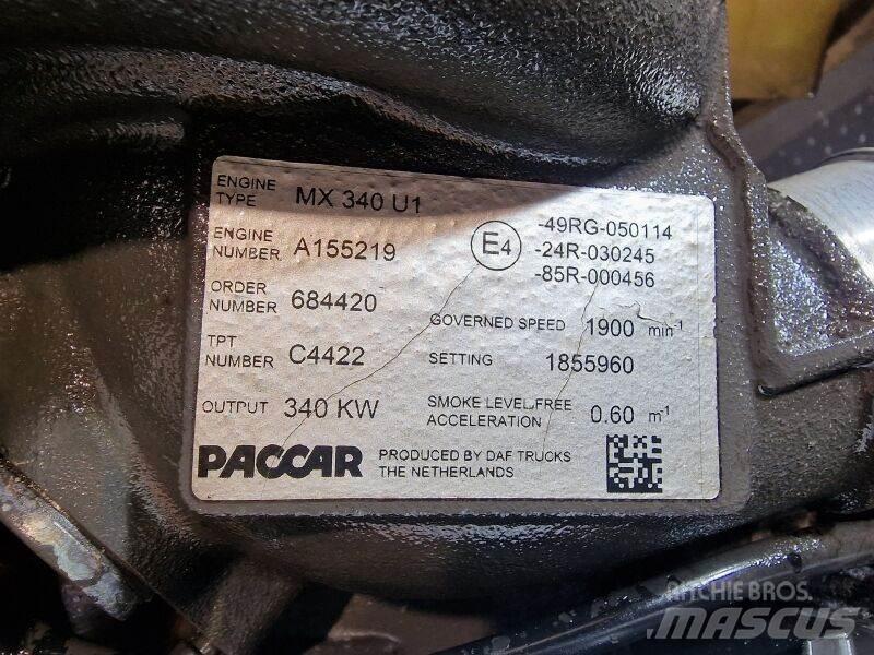Paccar MX340U1 Kargo motori