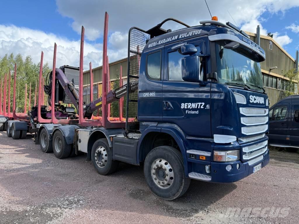 Scania R 580 Kamioni za drva Šticari