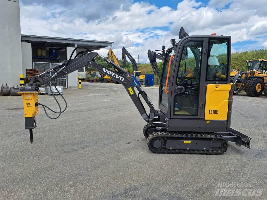Volk EC 18 E Mini bageri < 7t