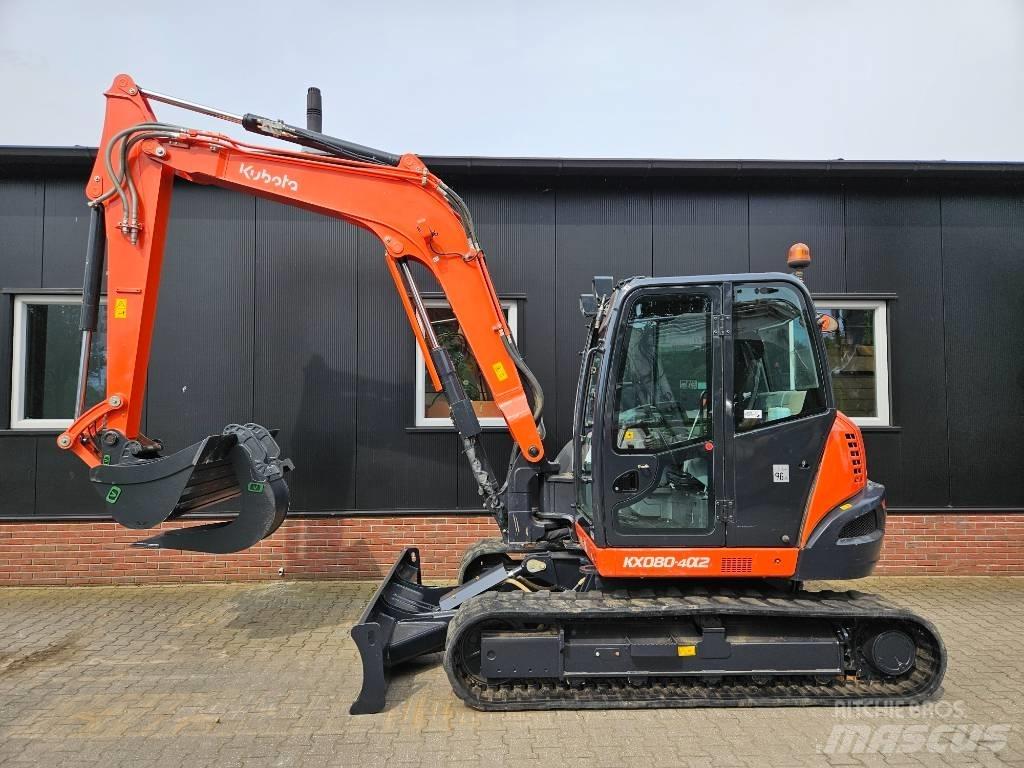 Kubota KX 080-4 Midi bageri 7t – 12t