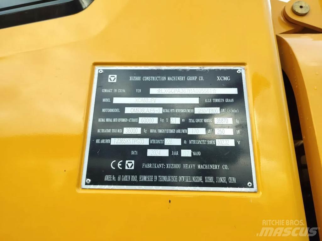 XCMG XCA60_EV Polovne dizalice za sve terene