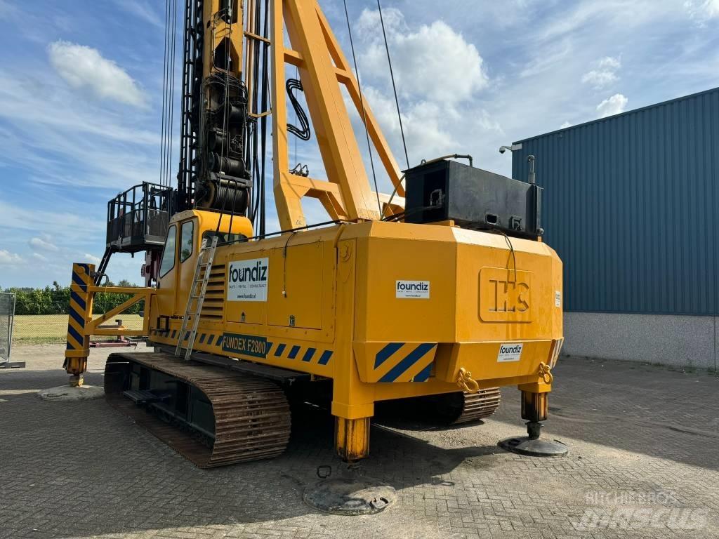  Fundex F2800 Mašine za zabijanje stubova
