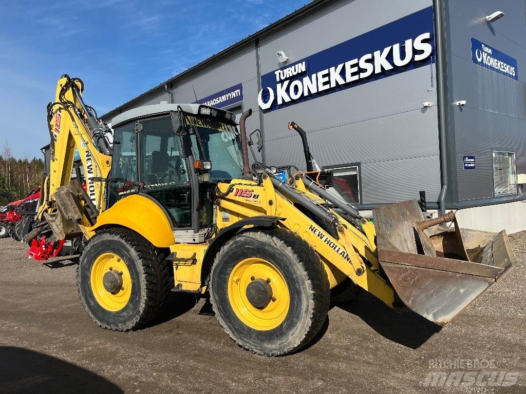 New Holland B 115 B Rovokopači