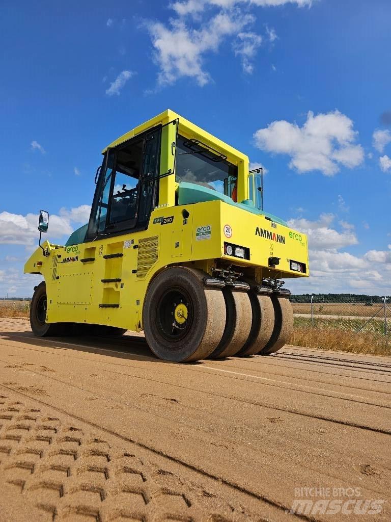 Ammann ART 240 Gumeni valjci na točkovima