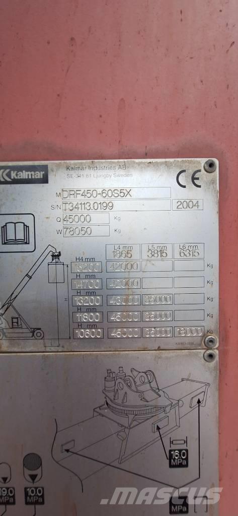 Kalmar DRF450-60S5X Dohvatni viljuškari