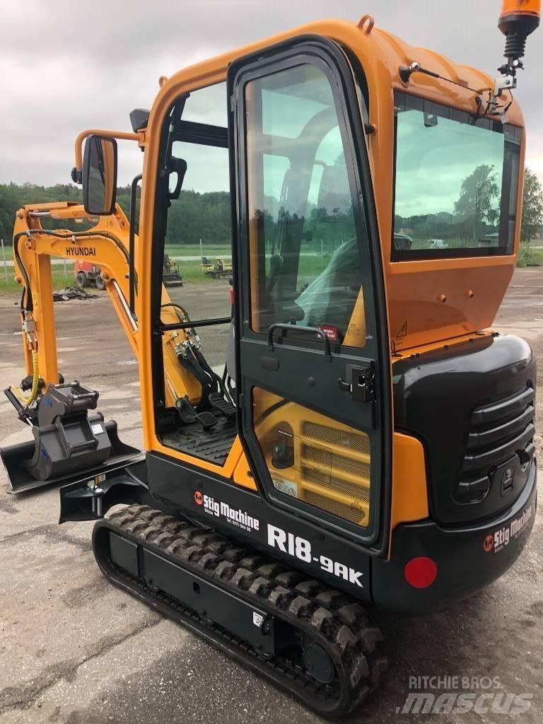 Hyundai R18 - 9AK Mini bageri < 7t