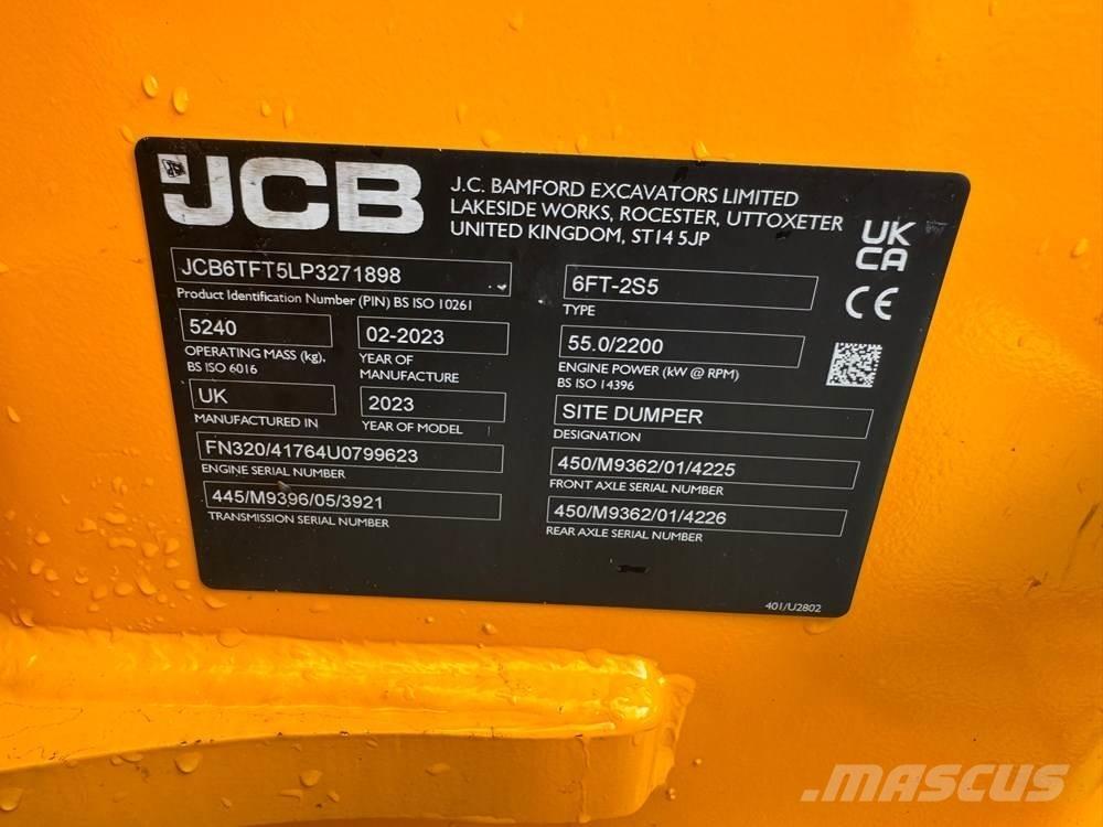 JCB 6T-2FT Damperi za gradilište