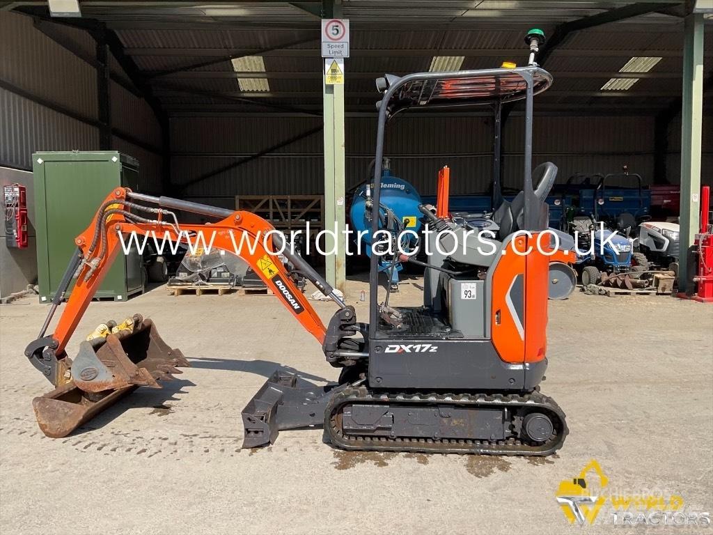Doosan DX 17 Mini bageri < 7t