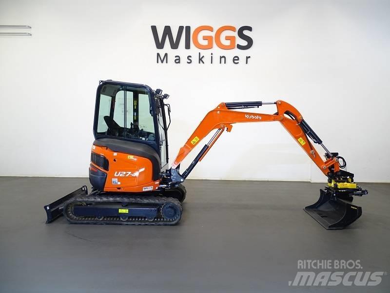 Kubota U 27-4 Mini bageri < 7t