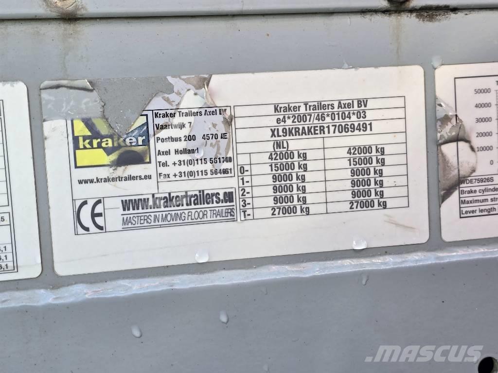 Kraker CF-200 Poluprikolice sa pokretnim podom
