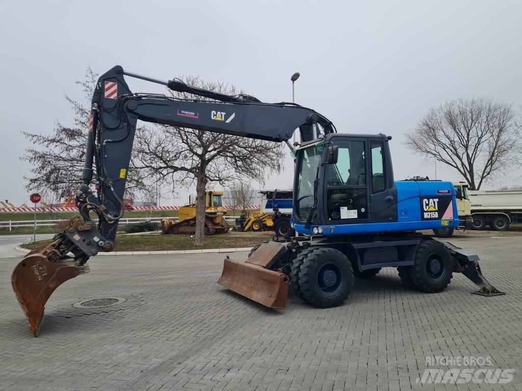 CAT M315D 2 buckets Bageri točkaši
