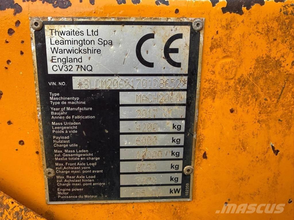Thwaites MACH2060 Damperi za gradilište