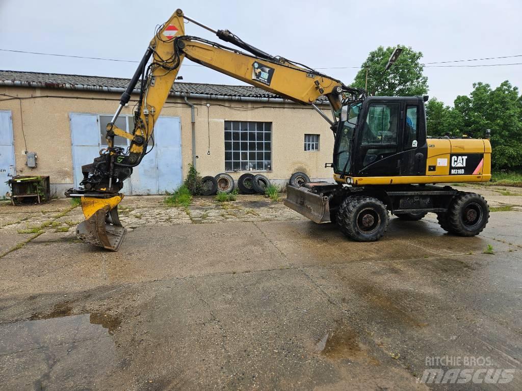 CAT M 316 D Bageri točkaši