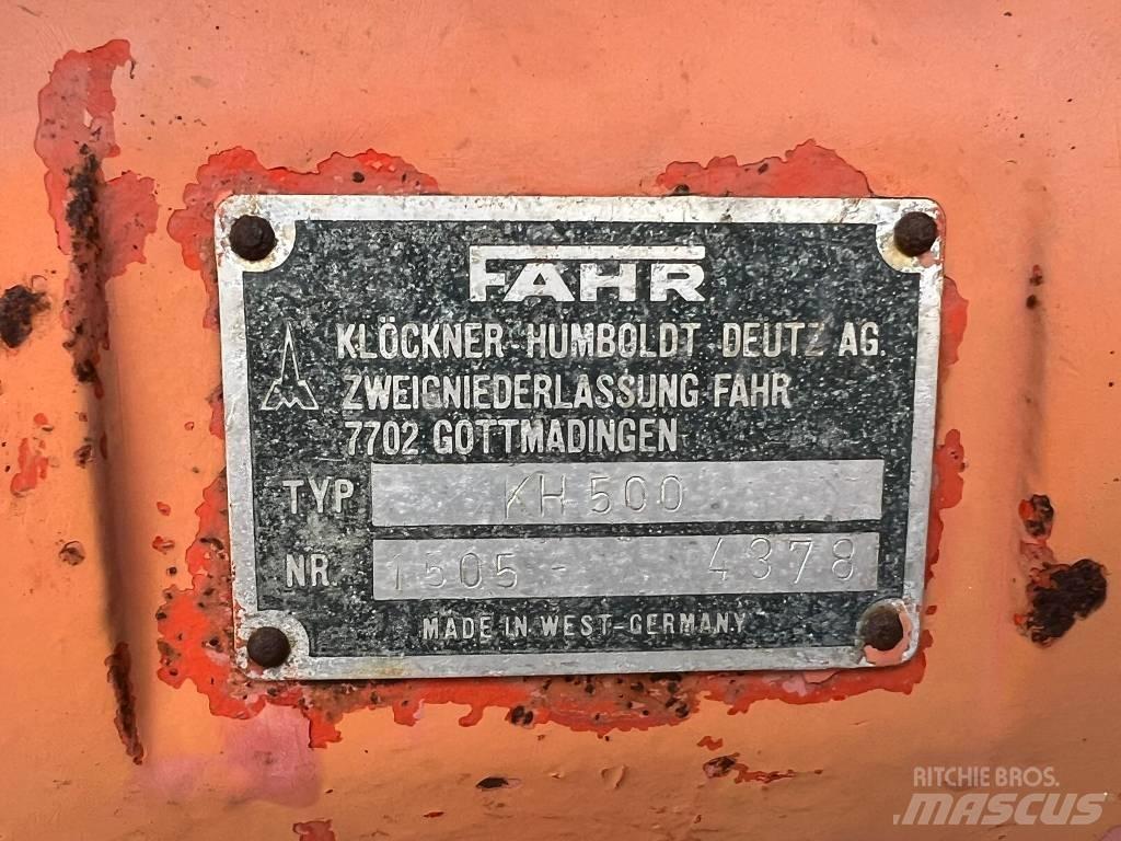 Deutz-Fahr KH 500 DN Okretači i sakupljači sena
