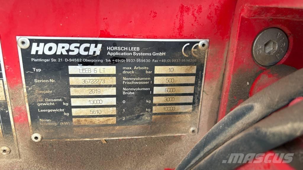 Horsch Leeb 6 LT Vučene prskalice