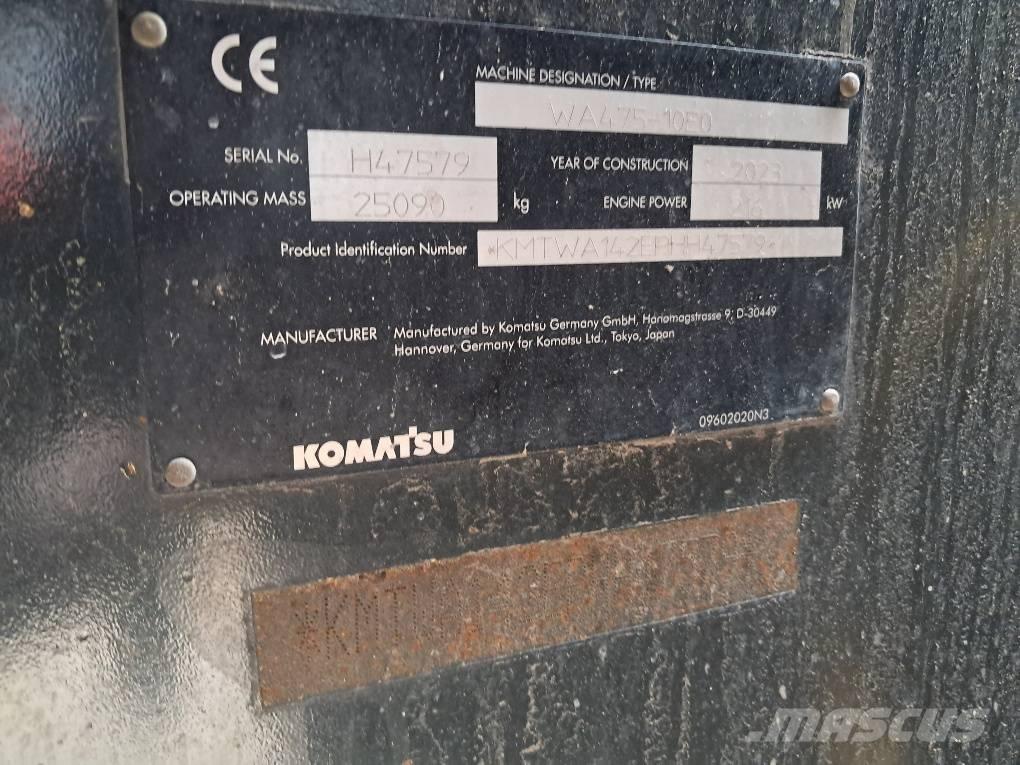 Komatsu WA475-10E0 Utovarivači na točkove