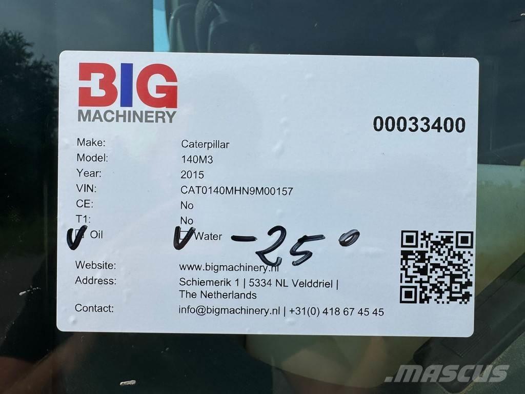 CAT 140M3 Grejderi